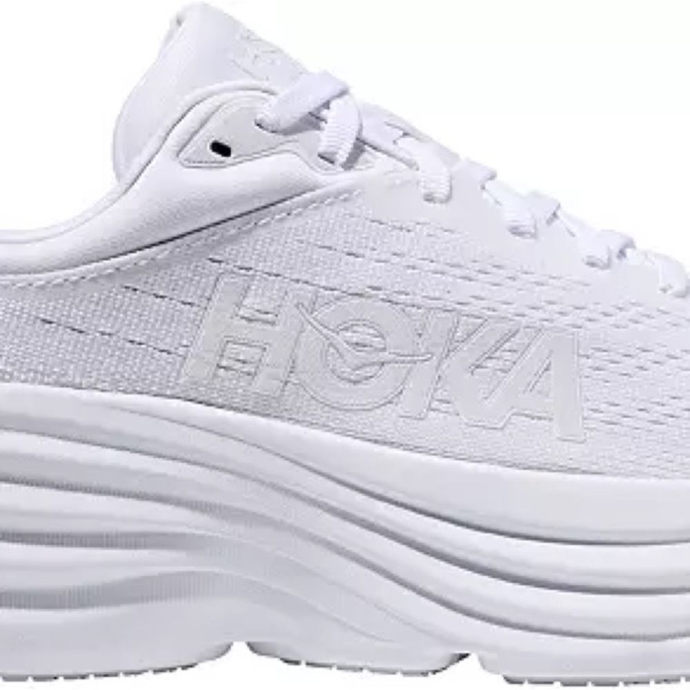 Hoka Bondi 8 White Size 7D